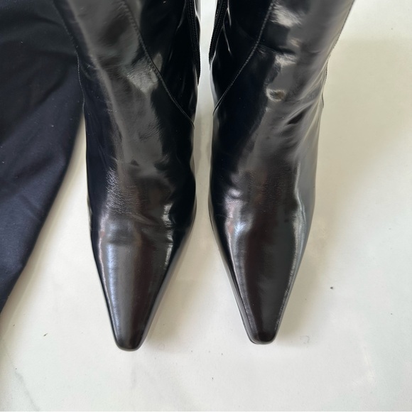 Burberry Knee High Heeled Boots with Original Box & Dust bag - Picture 3 of 14